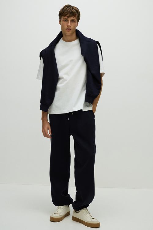 Relaxed fit sweatpants - dark blue