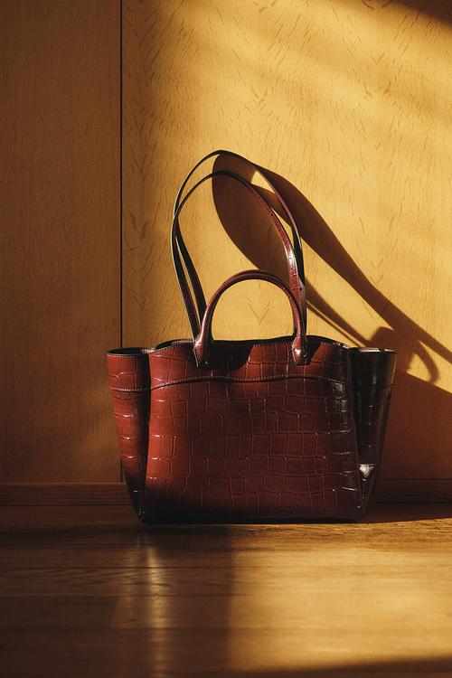 Shopper - burgundy 