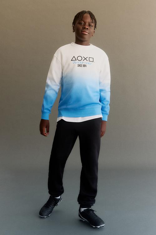 Printed sweatshirt - blue playstation
