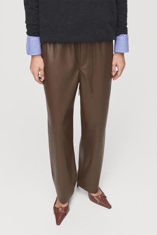 Trousers apple - medium brown