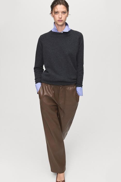 Trousers apple - medium brown
