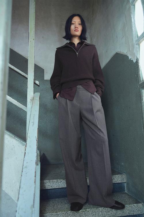 Trousers gabo - lt pastel grey