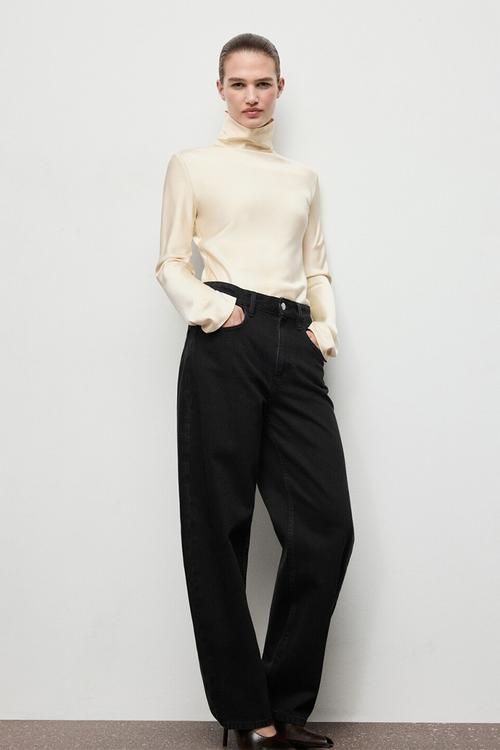 Jeans bet - open gray