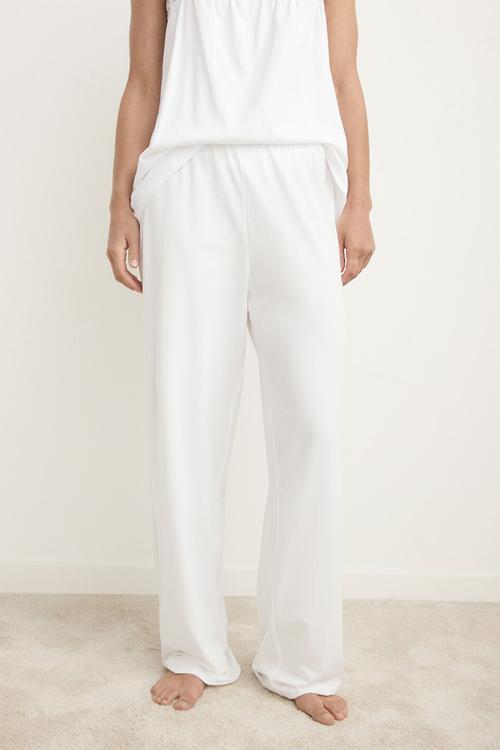 Pyjama trousers pica- white