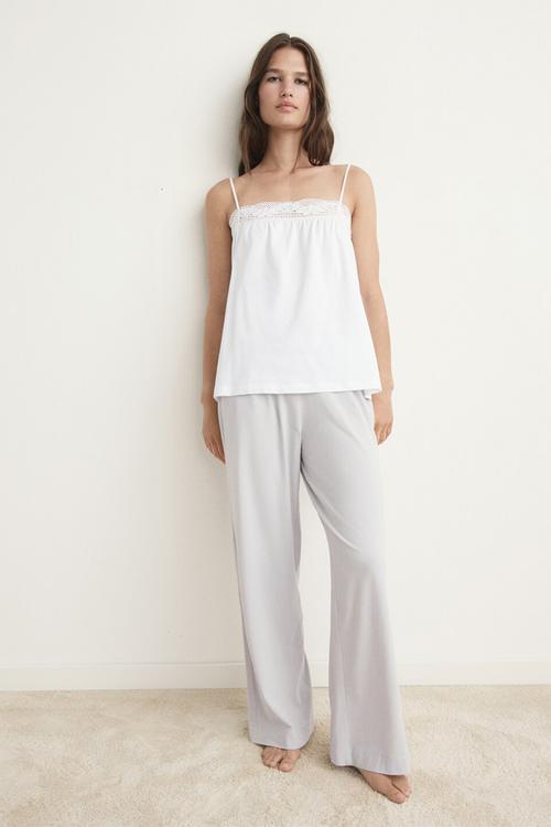 Pyjama trousers pica- beige