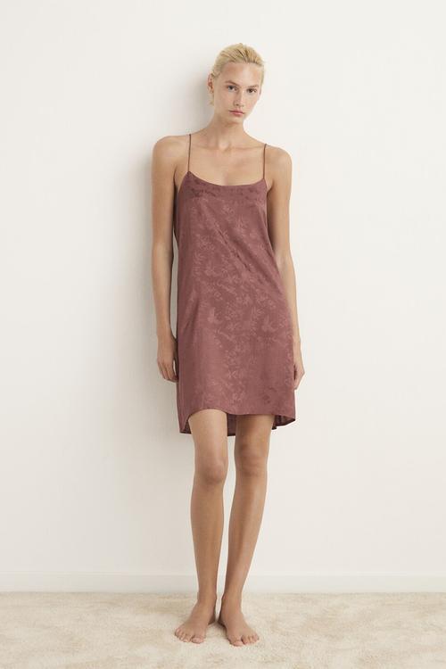 Nightgown quars- brown