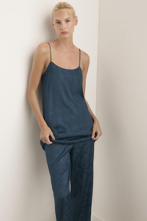 Nightgown quars- dark blue