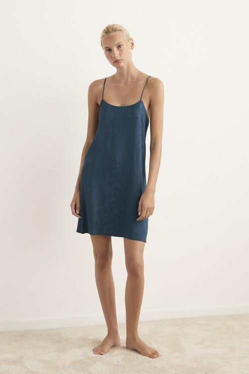Nightgown quars- dark blue