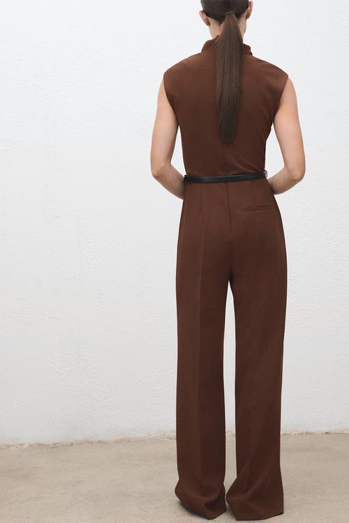 Jumpsuit gabriela - rust/copper