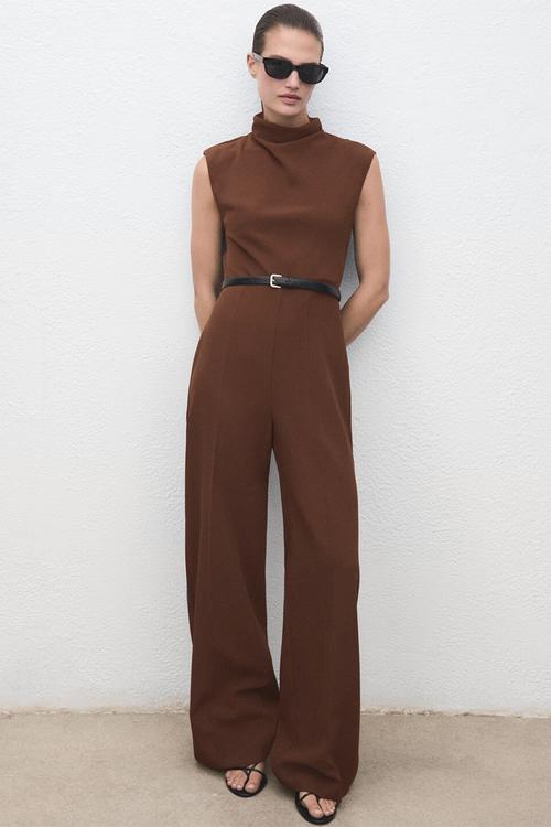 Jumpsuit gabriela - rust/copper