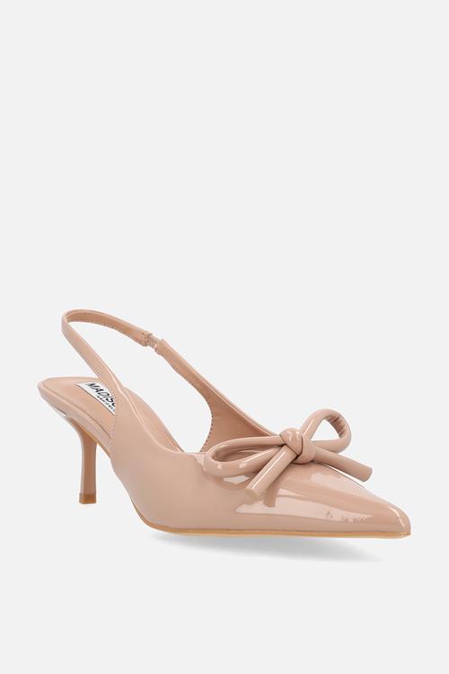Natasha closed toe slingback - nude