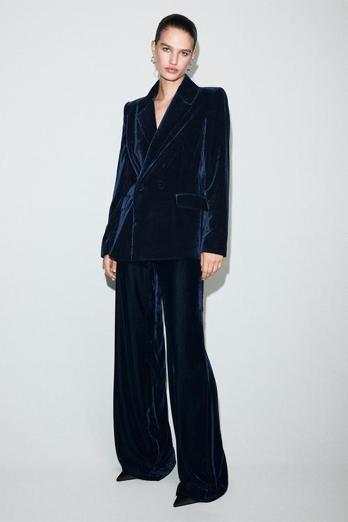 Trousers combi - navy