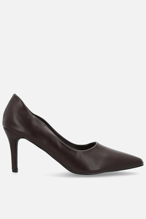 Penny Scalloped 2 court - chocolate