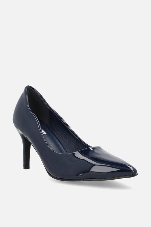 Penny Scalloped 2 court - midnight blue