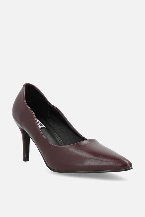 Penny Scalloped 2 court - wine