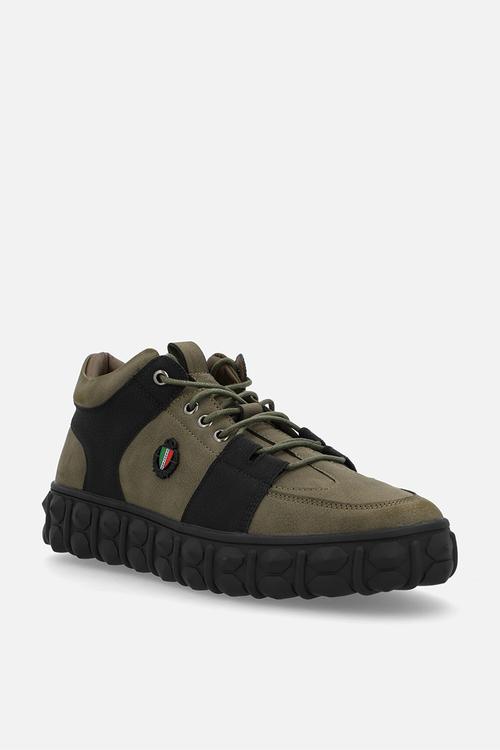 PIGALE 2 Faux Nubuck - Olive