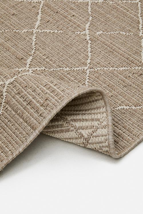 Lano Geo Outdoor/Indoor Rug Natural