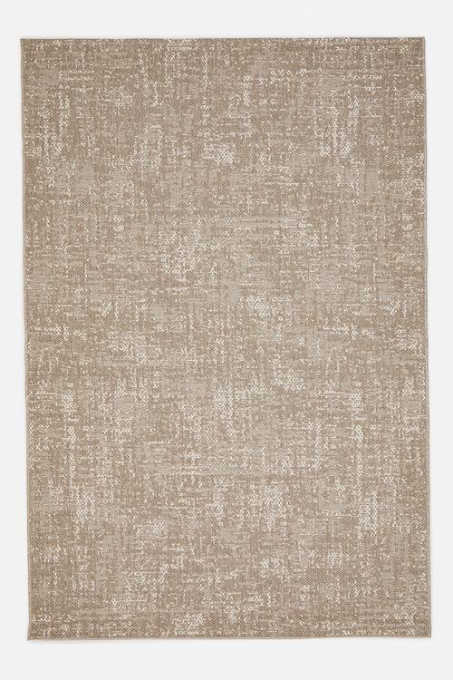 Trace Distressed Outdoor/Indoor Rug Natural