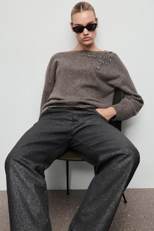 Jeans carrie - black