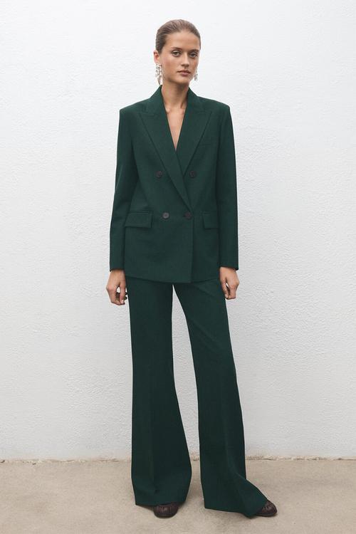 Trousers irese - green
