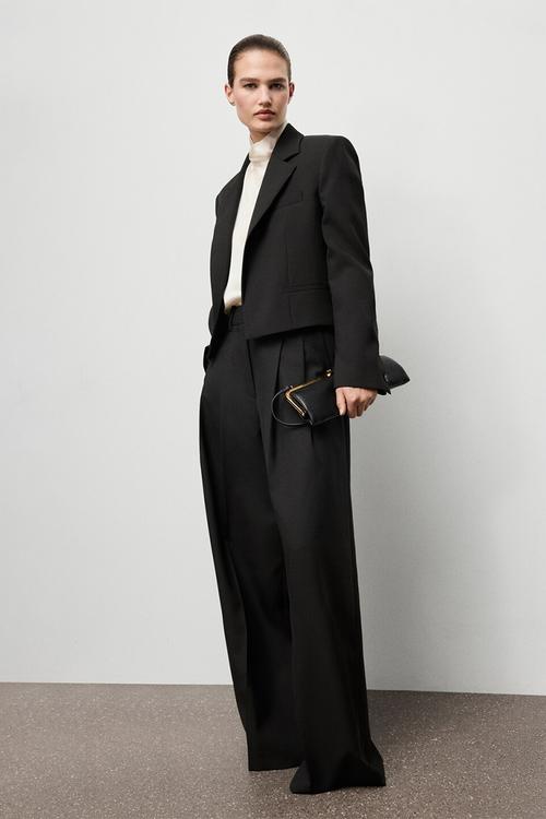 Blazer garbo - black