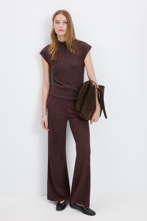 T-shirt michi - burgundy