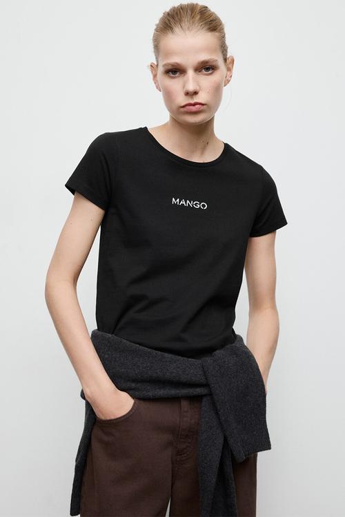 T-shirt mangolog-w - black