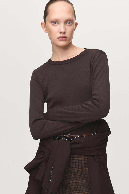 T-shirt eni - brown