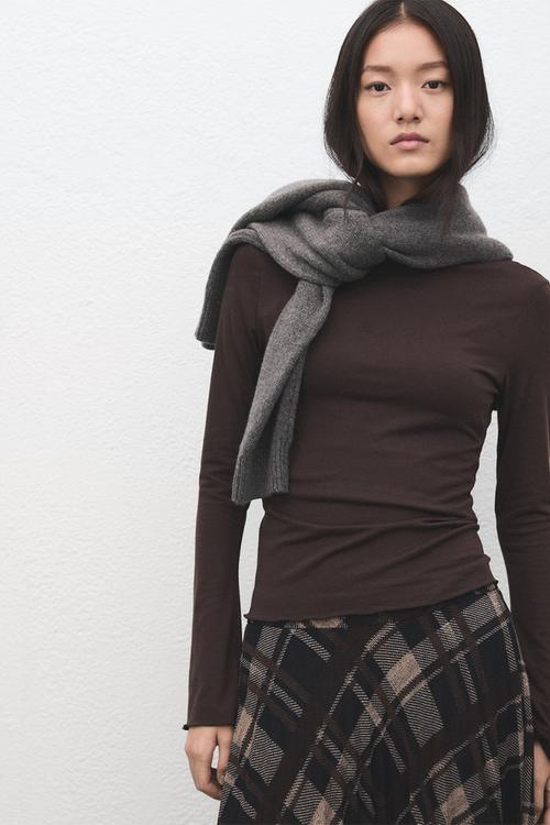 T-shirt ani - brown