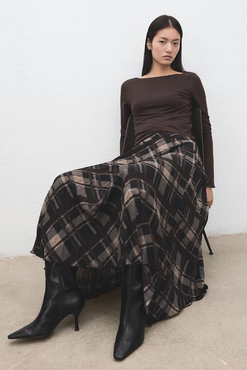T-shirt ani - brown