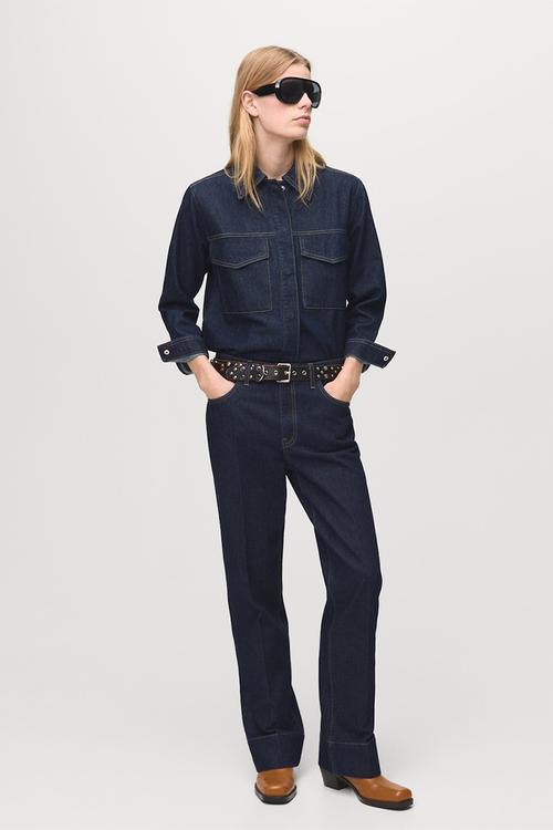 Jeans aylin - open blue