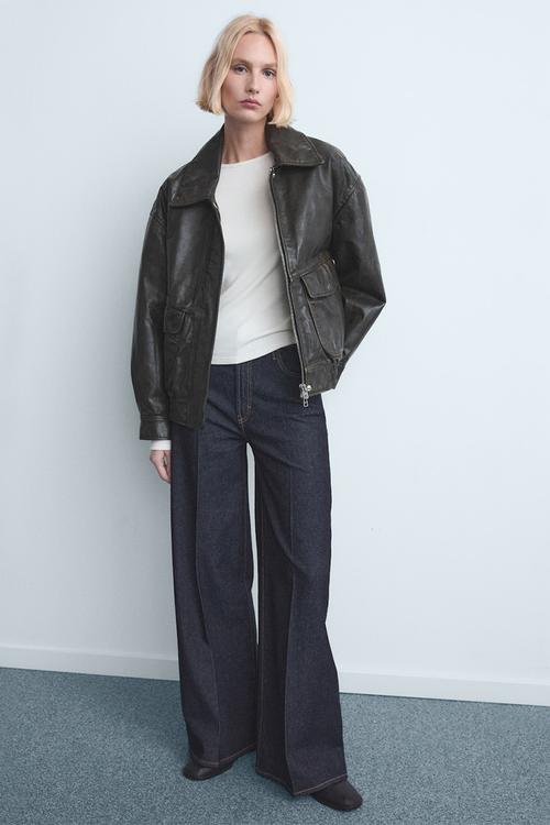 Jeans elise  - open blue