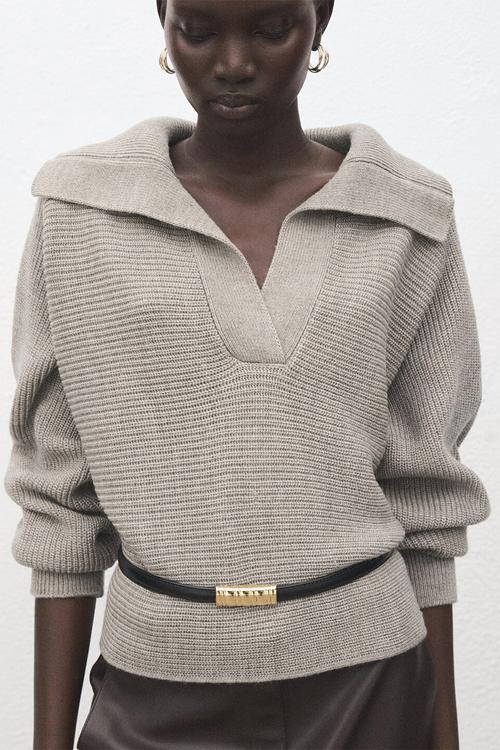 Sweater manzana - light/pastel gray