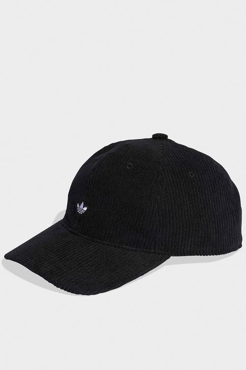 Corduroy bb cap - black