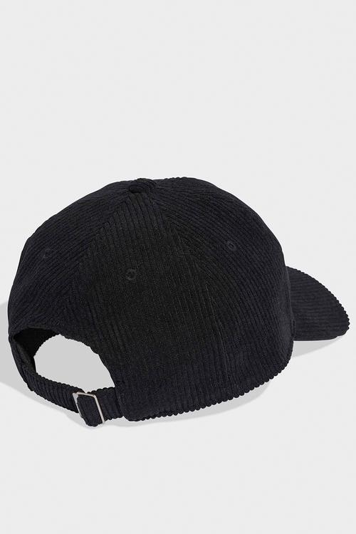 Corduroy bb cap - black