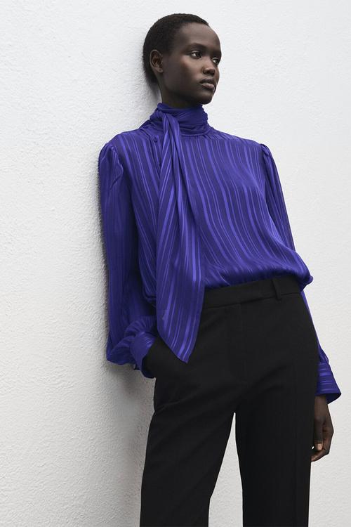 Blouse moldavia - medium blue