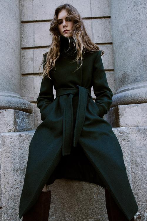 Coat sirenita - green