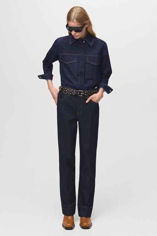 Shirt aylin - open blue
