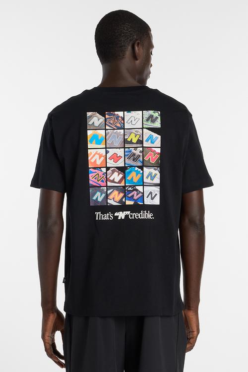 NB Athletics Celebrated Icons N Collage Tee - Black