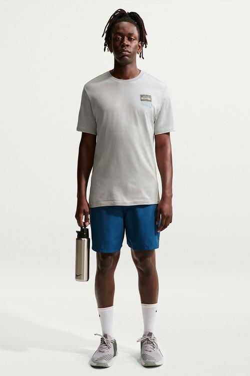 Stickers Training Tee- Grey