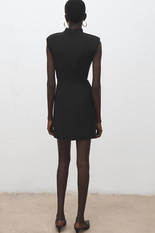 Dress vane - black