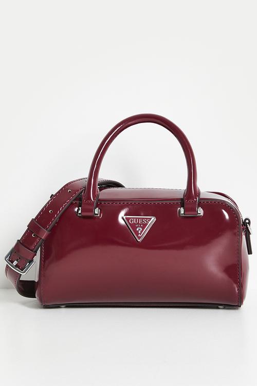 Arnela mini satchel bag - burgundy