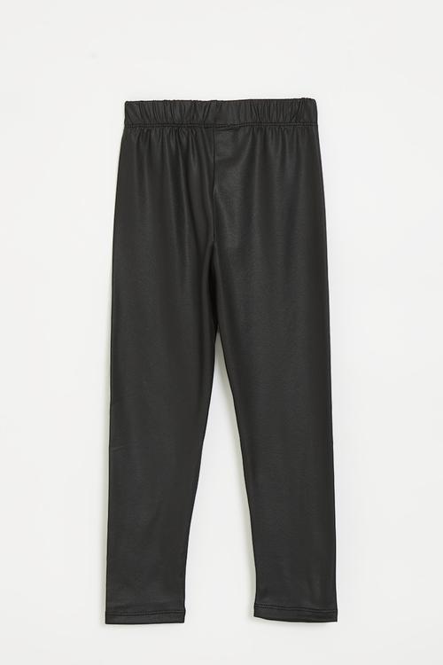 PU leggings - black