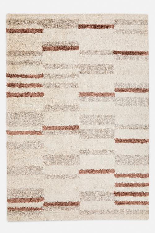 Shaggy Rug Linear - Neutral