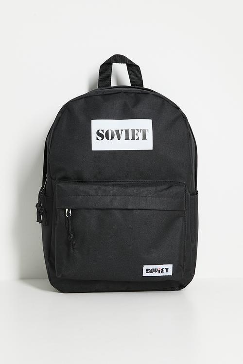 Jazz nylon backpack - black & white