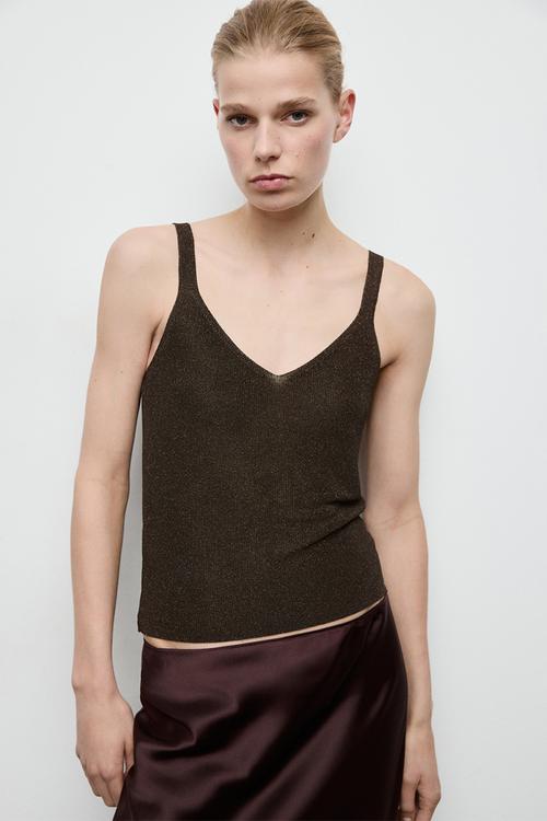 Top kling - dark brown