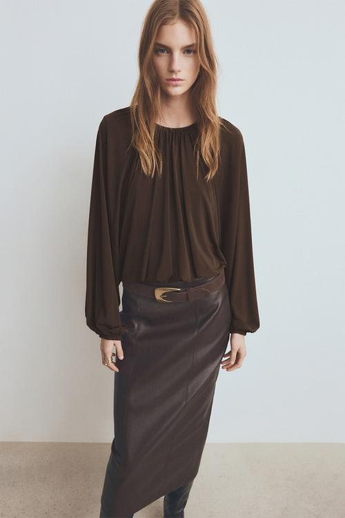 Blouse gadea - brown