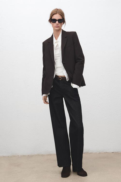 Blazer bergen - dark brown