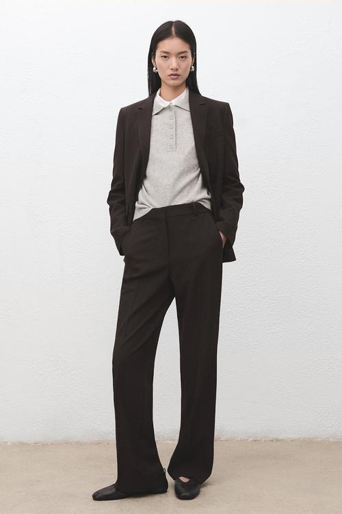 Trousers bergen - dark brown
