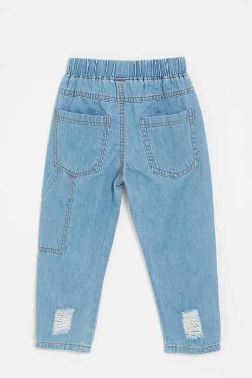 Rip detail jean - blue